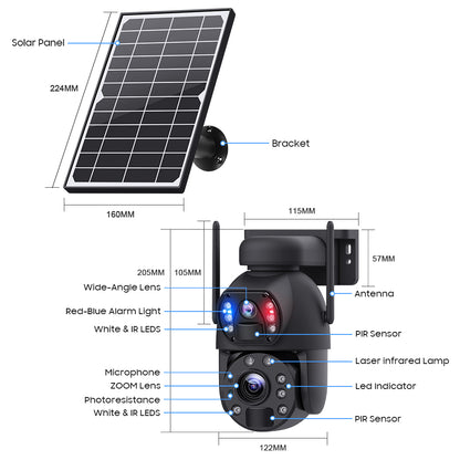 Kamere Profesionale Solare 4G 8.0MP 20X Zoom Optical