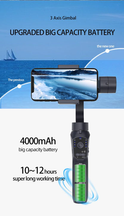 Gimbal Profesional F10 Pro 3-Axis