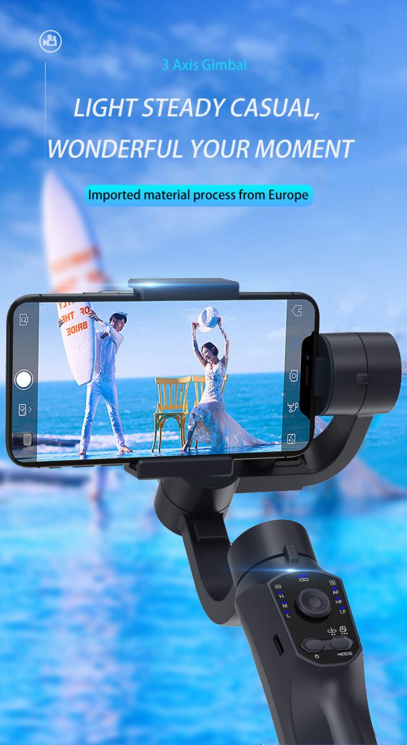 Gimbal Profesional F10 Pro 3-Axis