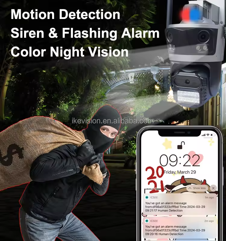 Kamere WiFi Triple Lense 8.0MP