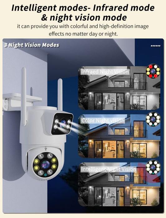 Kamere WiFi Dual Lense 6.0MP