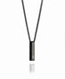Pig & Hen MONOLITH NECKLACE - BLACK AGATE