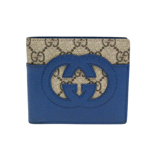 ADL Watches Gucci Monogrammed Bi-Fold Open Wallet