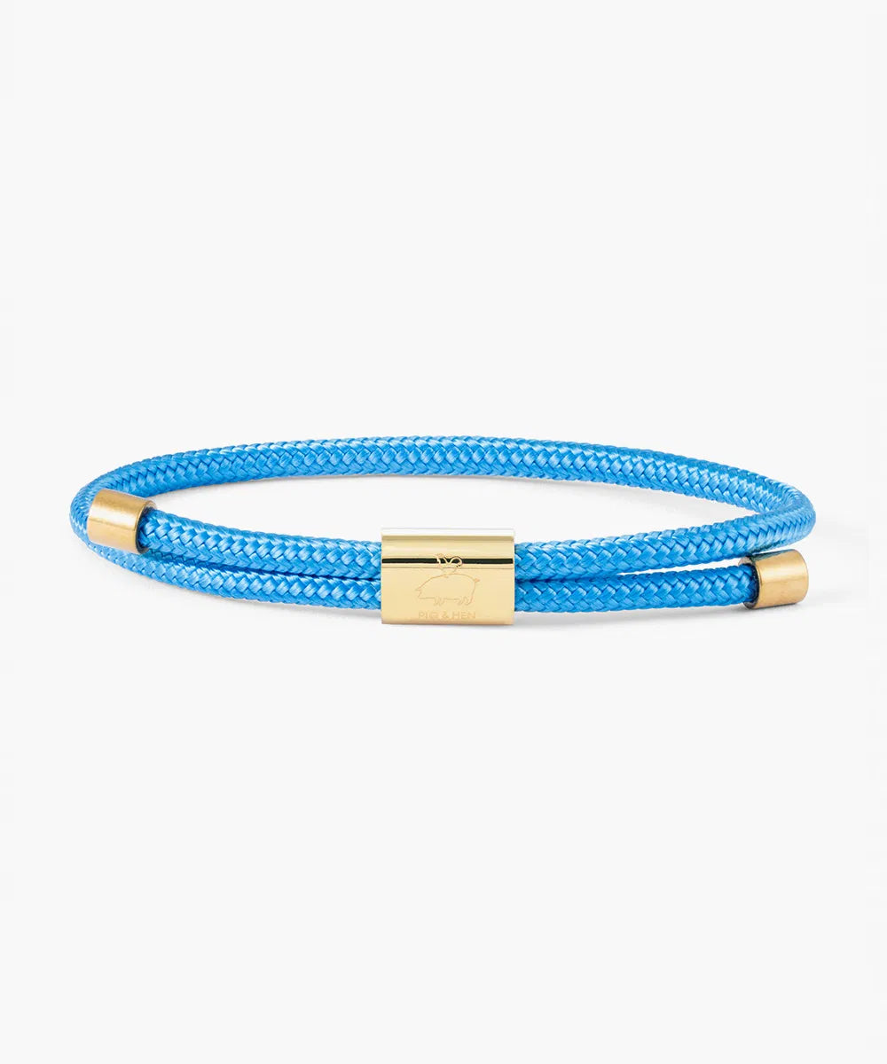 Pig & Hen LEWIS - LIGHT BLUE - GOLD - S