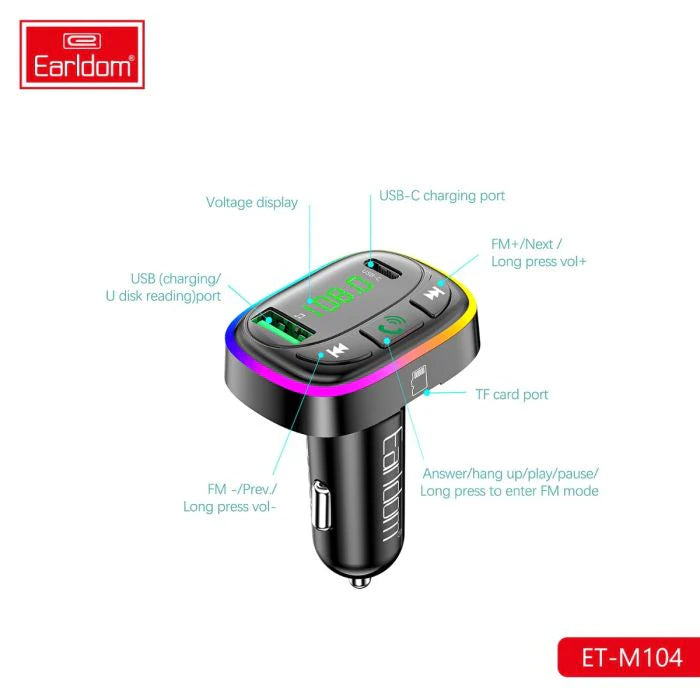 Car MP3 Earldom ET-M104