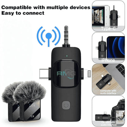 F11-2 WiFi Mikrofon per celulare