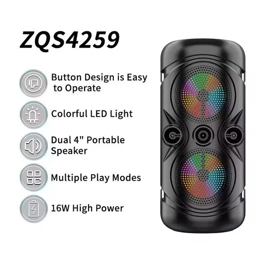 Speaker Super Bass ZQS4259