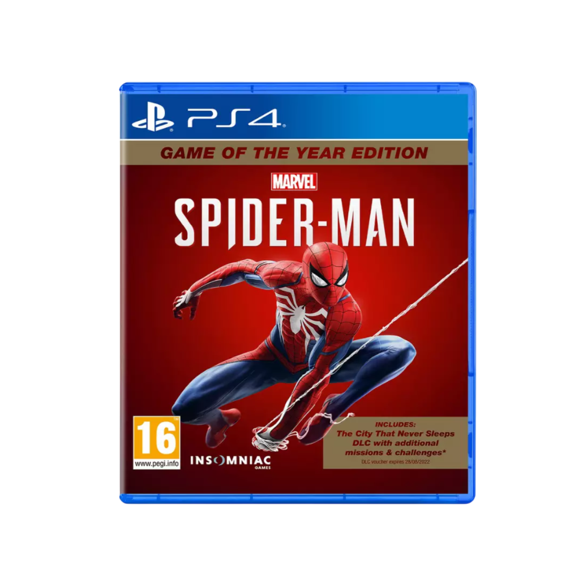 Spider-Man Game Of The Year Edition PS4