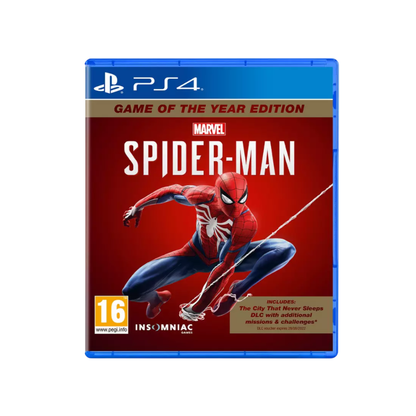 Spider-Man Game Of The Year Edition PS4