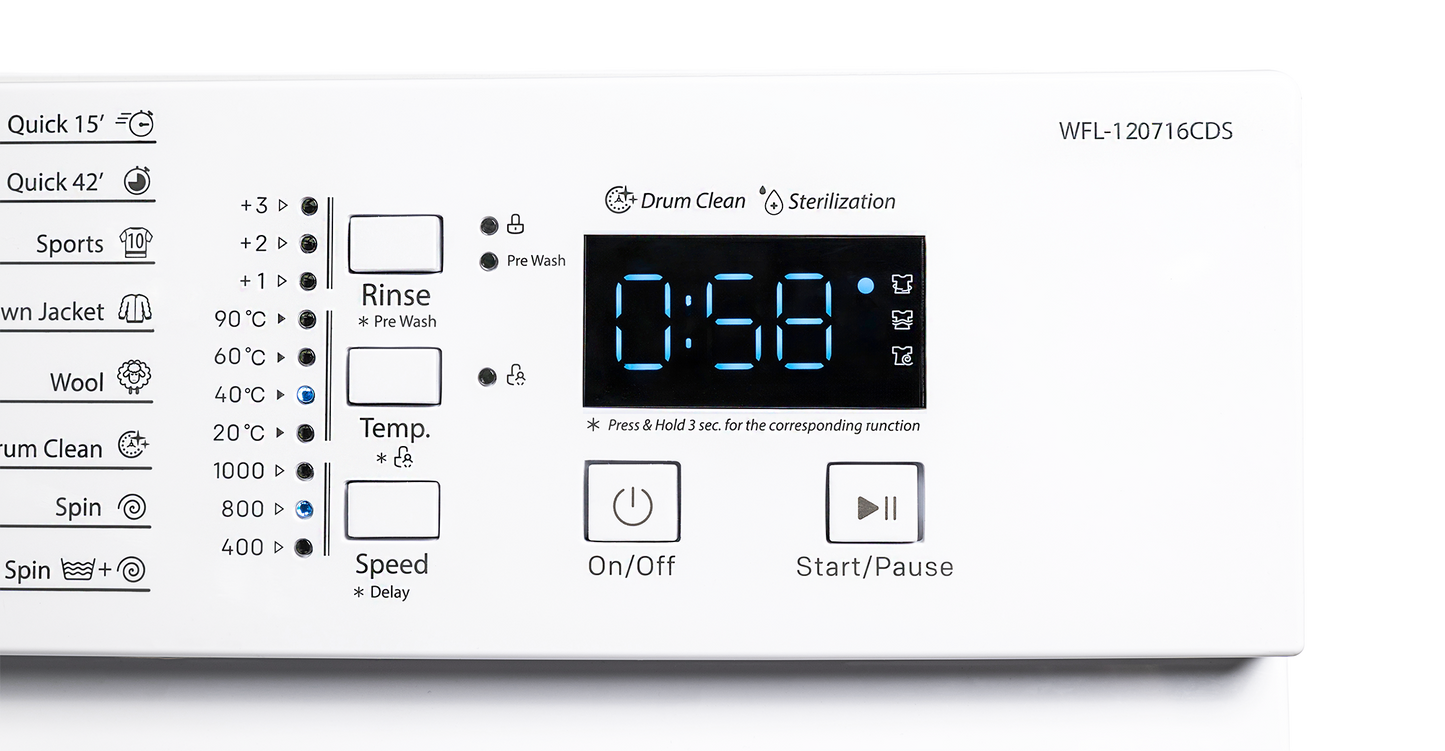 RROBALARESE VIVAX WFL-120716CDS 7KG