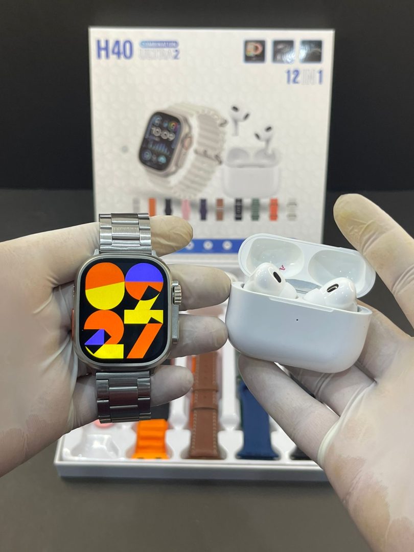 Smart Watch H40 + Air Pods
