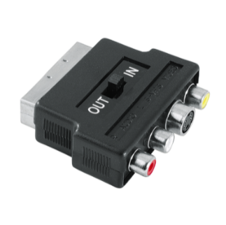 Adapter Video,S-VHS / RCA - Scart Hama 
205268