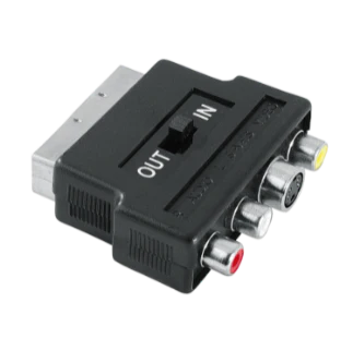 Adapter Video,S-VHS / RCA - Scart Hama 205268
