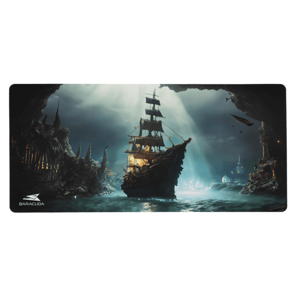 Baracuda MOUSEPAD Gaming  GHOSTSHIP 750x350
