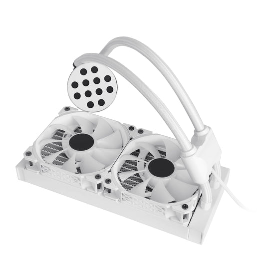Ventilator Ftohës Me Ujë Për Kompjuter SAMA CY240mm white