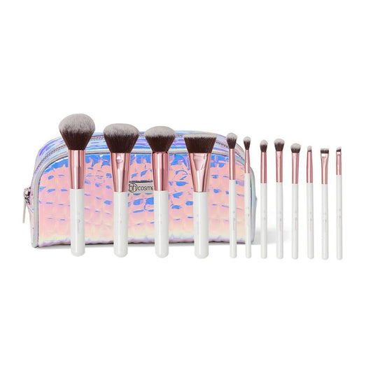 BH Cosmetics Crystal Quartz Brush Set - 12 Pieces