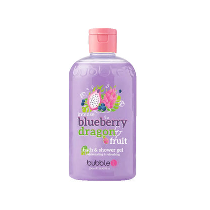Bubble T Blueberry &amp; Dragon Fruit Bath &amp; Shower gel 500ml
