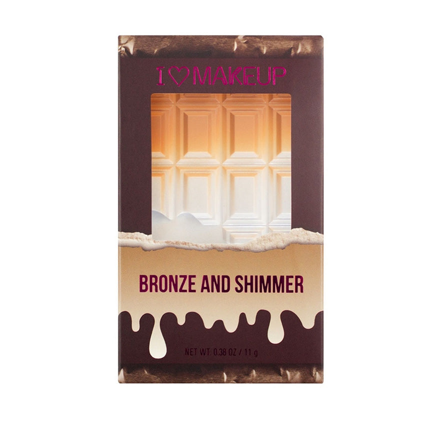 I Heart Makeup Palette Bronze and Shimmer