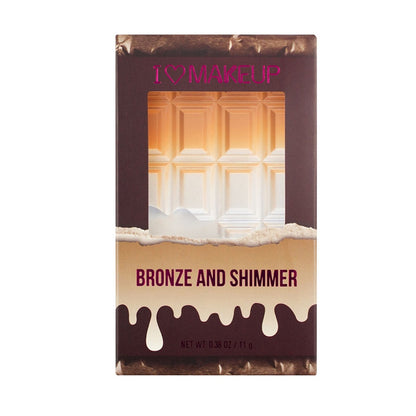 I Heart Makeup Palette Bronze and Shimmer