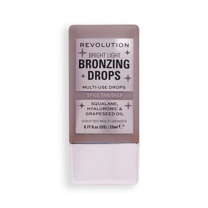Revolution - Tanning Drops Bright Light - Spice Tan/Deep