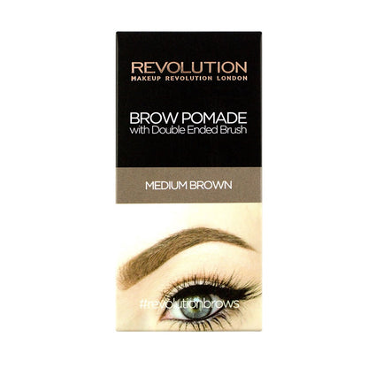 Revolution Brow Pomade - Medium Brown