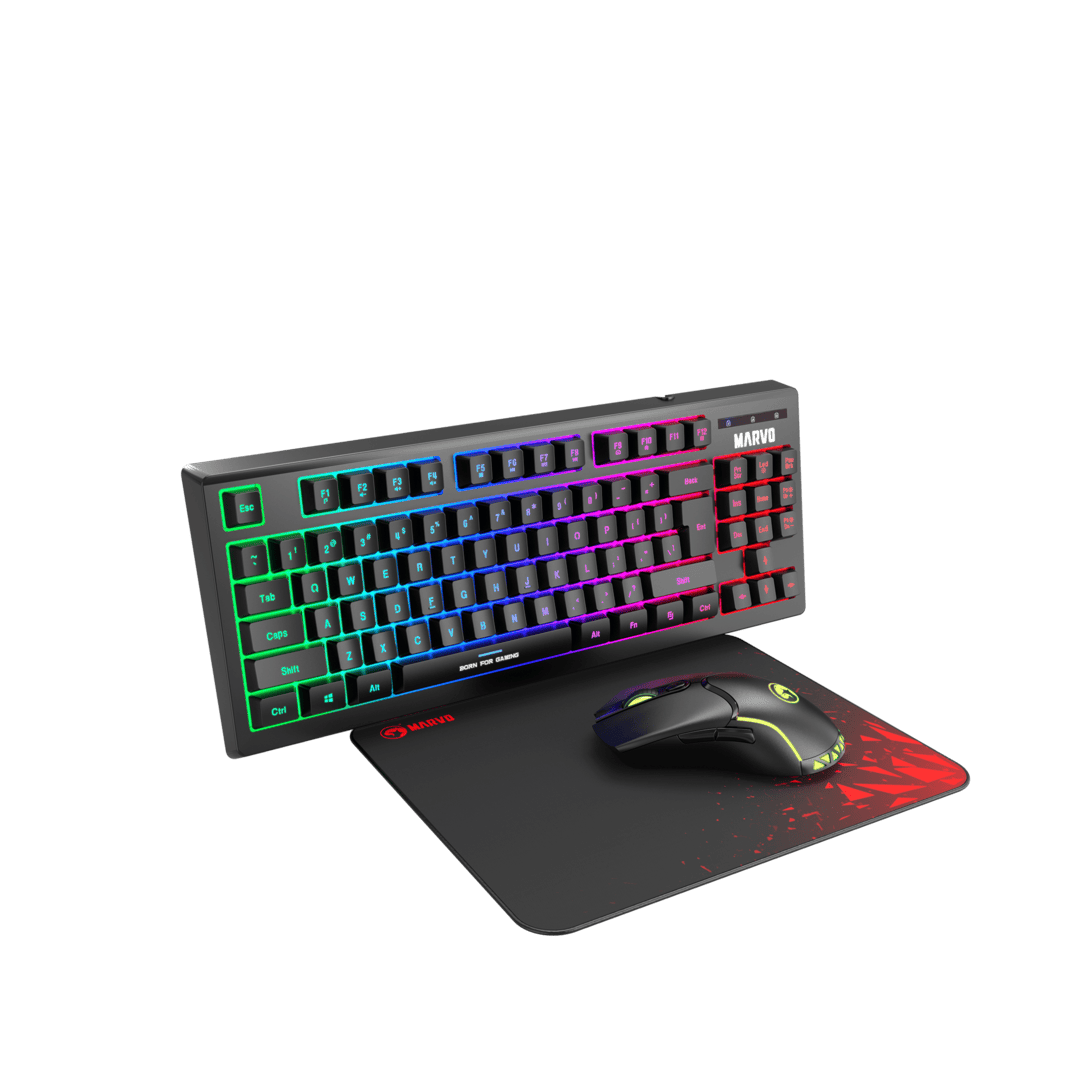 Set - Tastierë, Maus + Mauspad MARVO CM310 EN