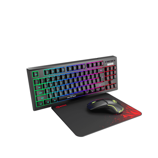 Set - Tastierë, Maus + Mauspad MARVO CM310 EN