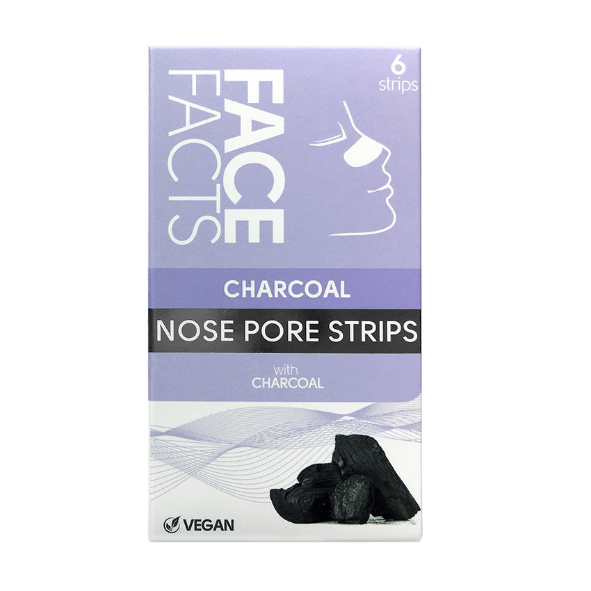 Face Facts Charcoal Nose Pore Strips - 6 Strips