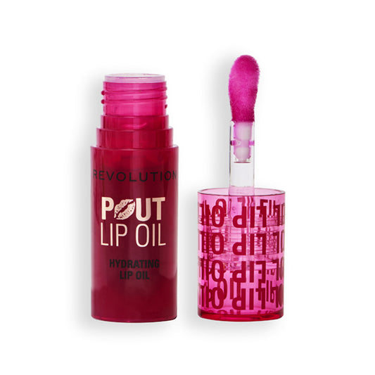 Revolution Pout Lip Oil - Cherry Red