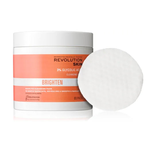 Revolution Skincare - Brighten - Cleansing Pads with 3% Glycolic Acid