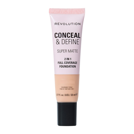 Revolution Conceal &amp; Define Tube Foundation F9.7W
