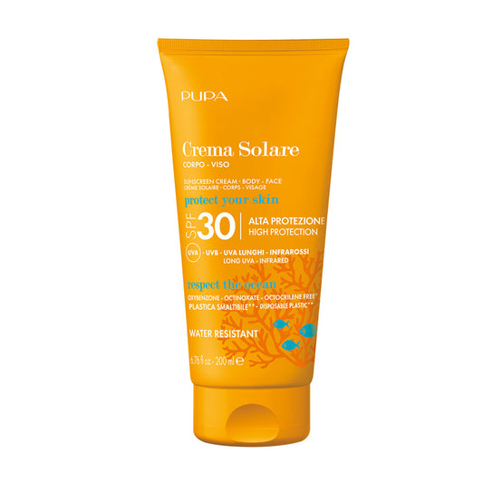 Pupa Sunscreen Cream Body Face SPF30 200ml