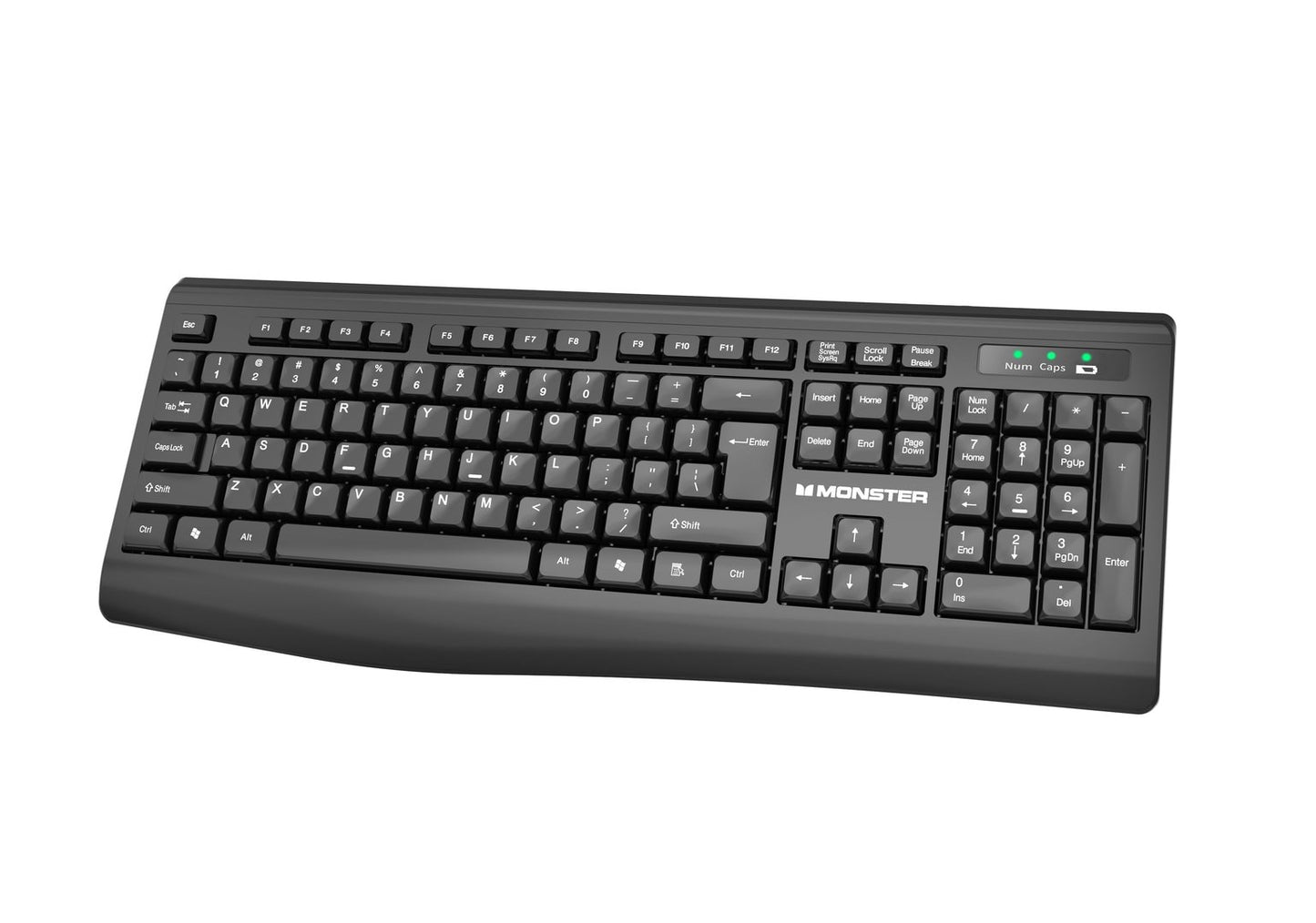 Set - Tastierë + Maus (2N1) MONSTER KM3 PRO-CBK