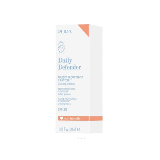 Pupa Daily Defender - 7-Factor Protective Fluid Coloured SPF50