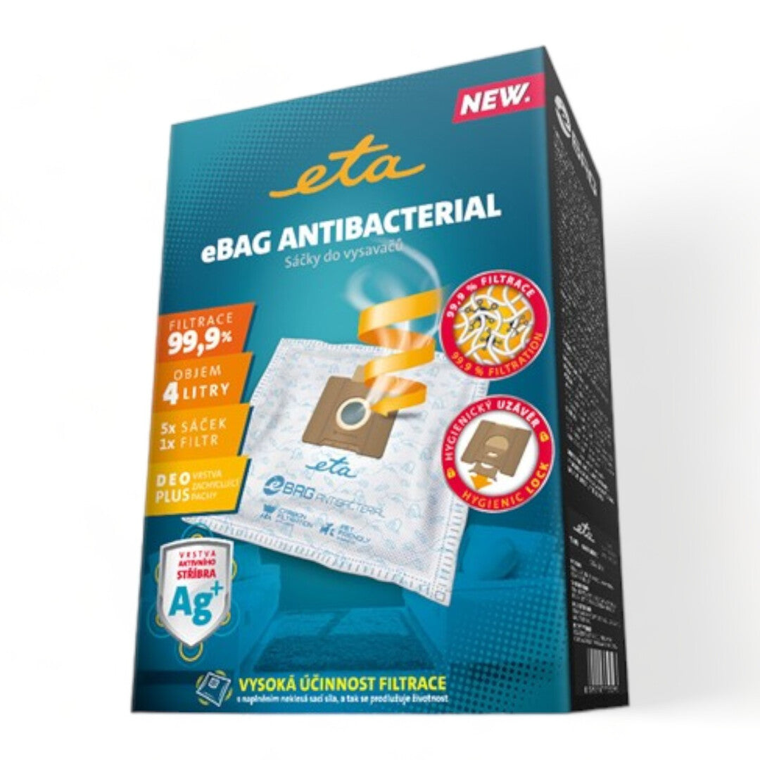Qese për Fshesë Elektrike ETA eBag ANTIBACTERIAL 960068020