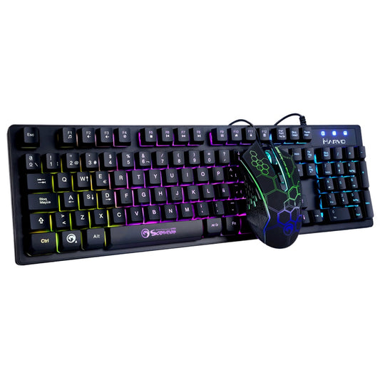 Set - Keyboard + Mouse (2N1) MARVO KM409 EN