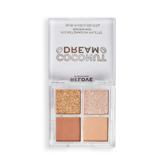 Revolution Relove - Pocket Size Eyeshadow Palette - Coconut Dream