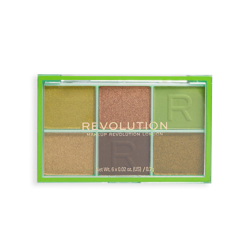 Revolution - Mini Shadow Palette Mini Color Reloaded - Its Giving Green