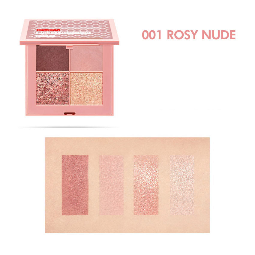 Pupa Nude Obsession Palette - 001 Rosy Nude