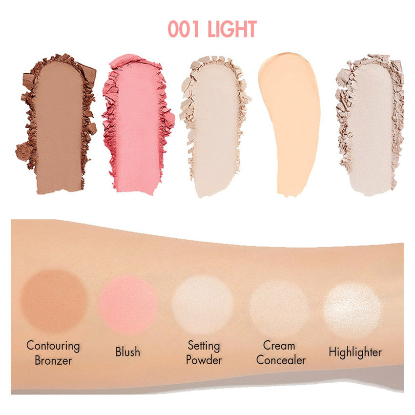 Pupa Never Without Palette - 001 Light