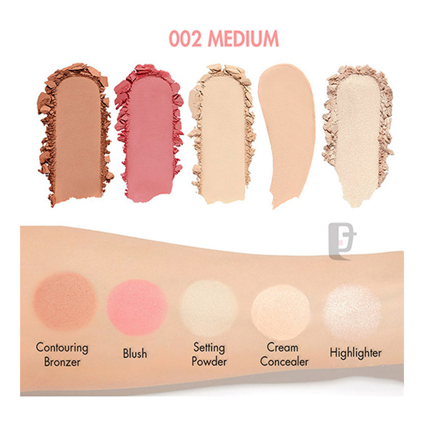 Pupa Never Without Palette - 002 Medium