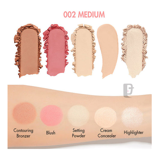 Pupa Never Without Palette - 002 Medium