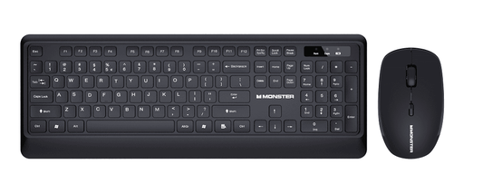 Set - Tastierë + Maus (2N1) MONSTER KM3-CBK