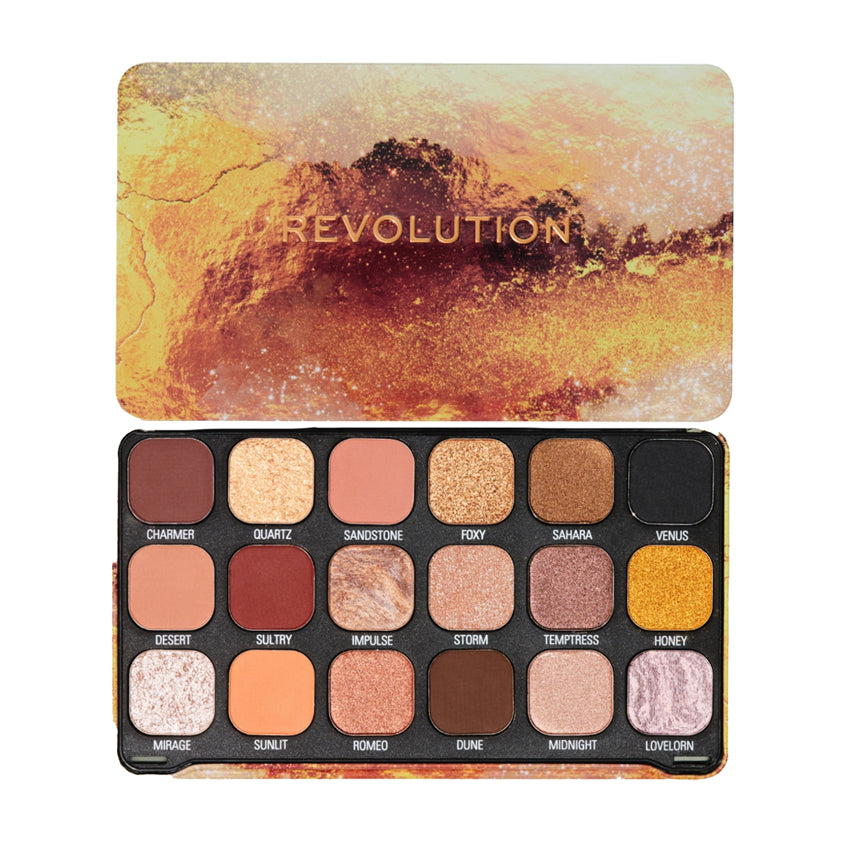 Revolution Forever Flawless Eyeshadow Palette - Bronze Temptation
