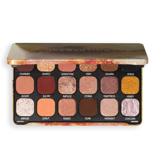 Revolution Forever Flawless Eyeshadow Palette - Bronze Temptation