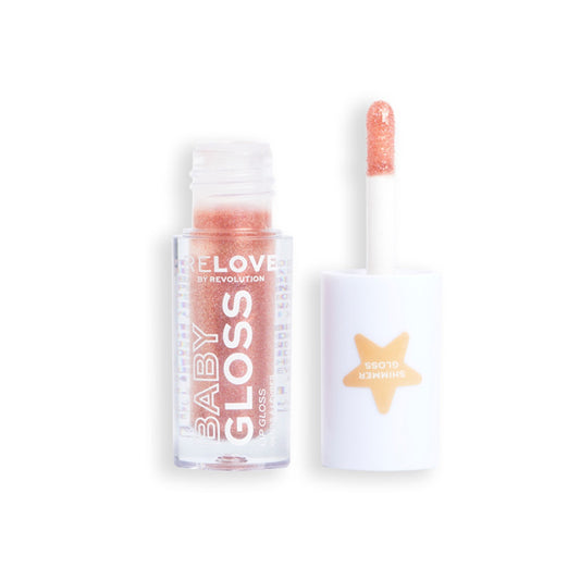 Revolution Relove – Lip Gloss Baby Gloss Shimmer – Pink Tulle