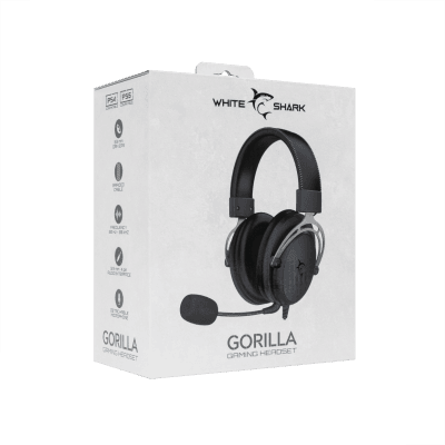 Kufje Gaming GORILLA WhiteShark