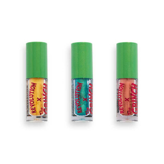 The Grinch x Revolution - Liquid Eyeshadow Set Don't Give a Grinch