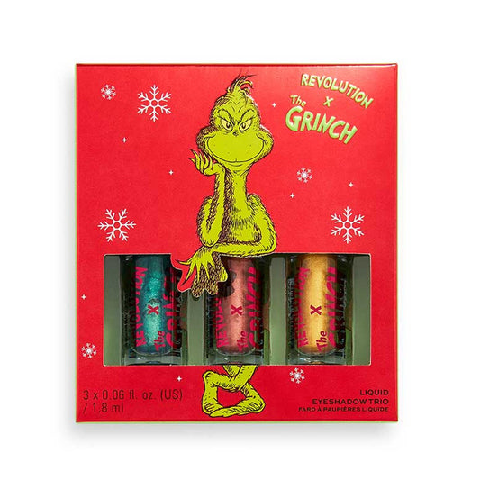 The Grinch x Revolution - Liquid Eyeshadow Set Don't Give a Grinch