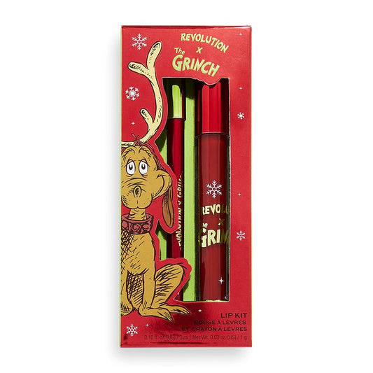 Revolution The Grinch X Revolution Little Max Lip Set